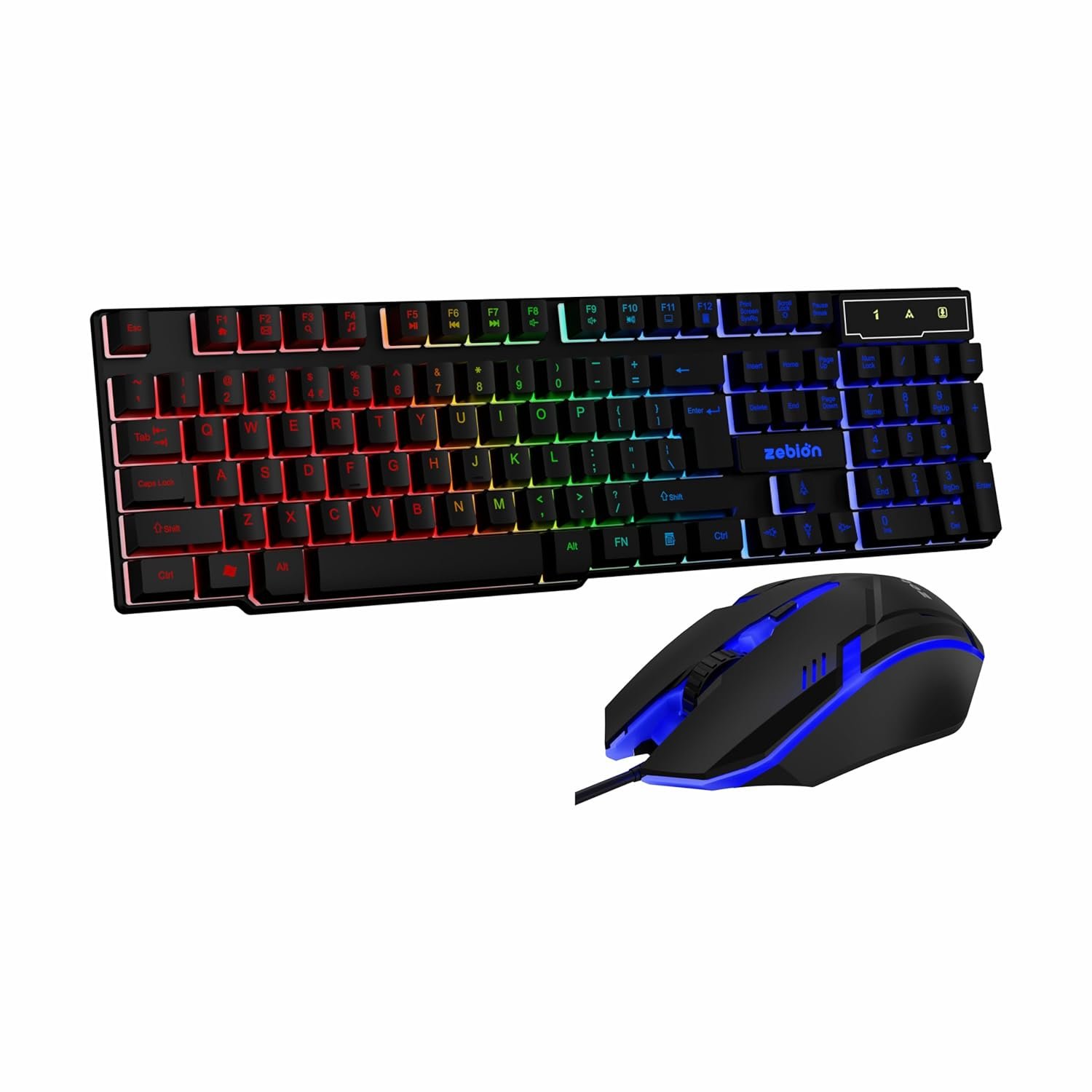 sensei 1 ZEBION Sensei Wired Gaming Keyboard Mouse Combo - Image 1